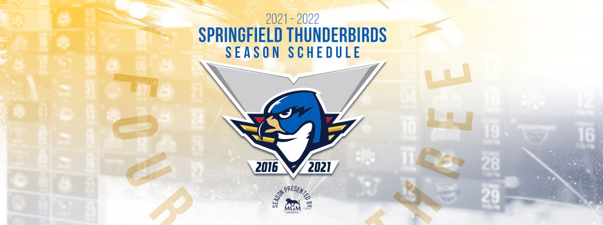 T-Birds Unveil 2021-22 Regular Season Schedule | Springfield Thunderbirds