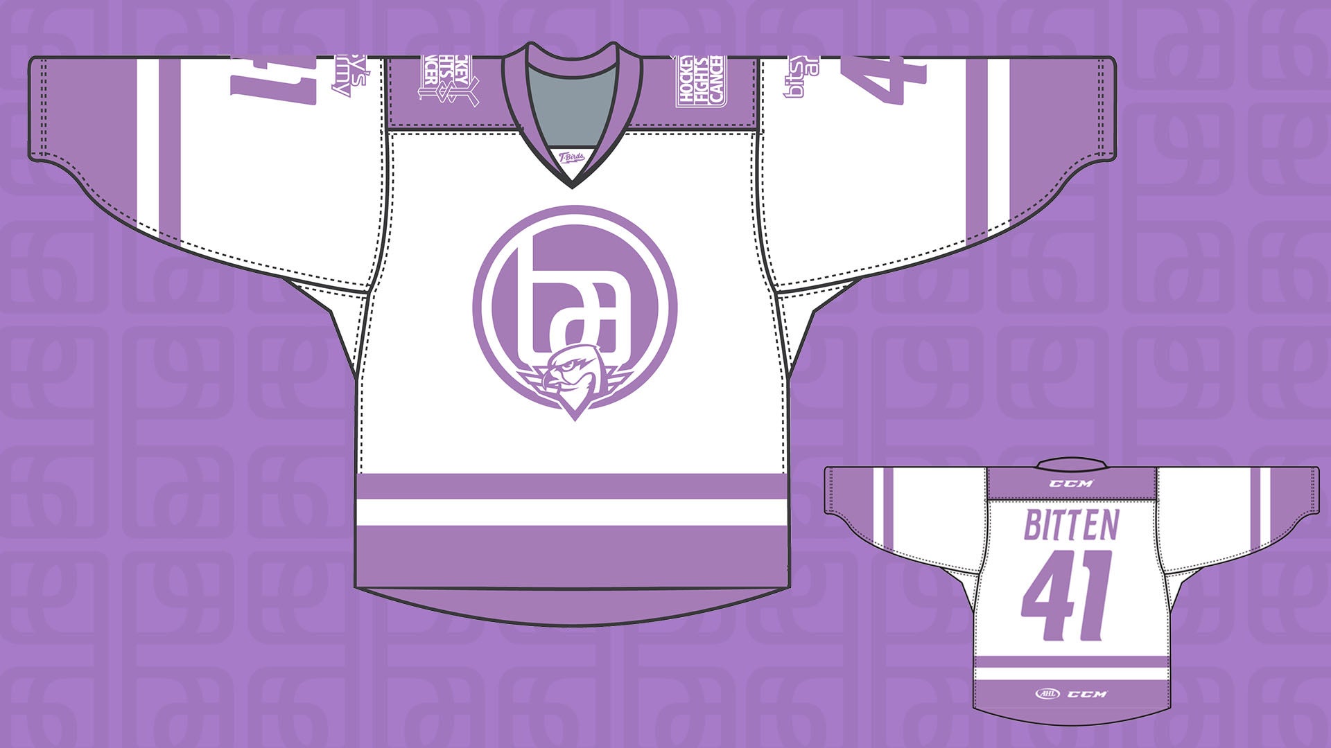 NHL ST. LOUIS BLUES (HOCKEY FIGHTS CANCER) JERSEY