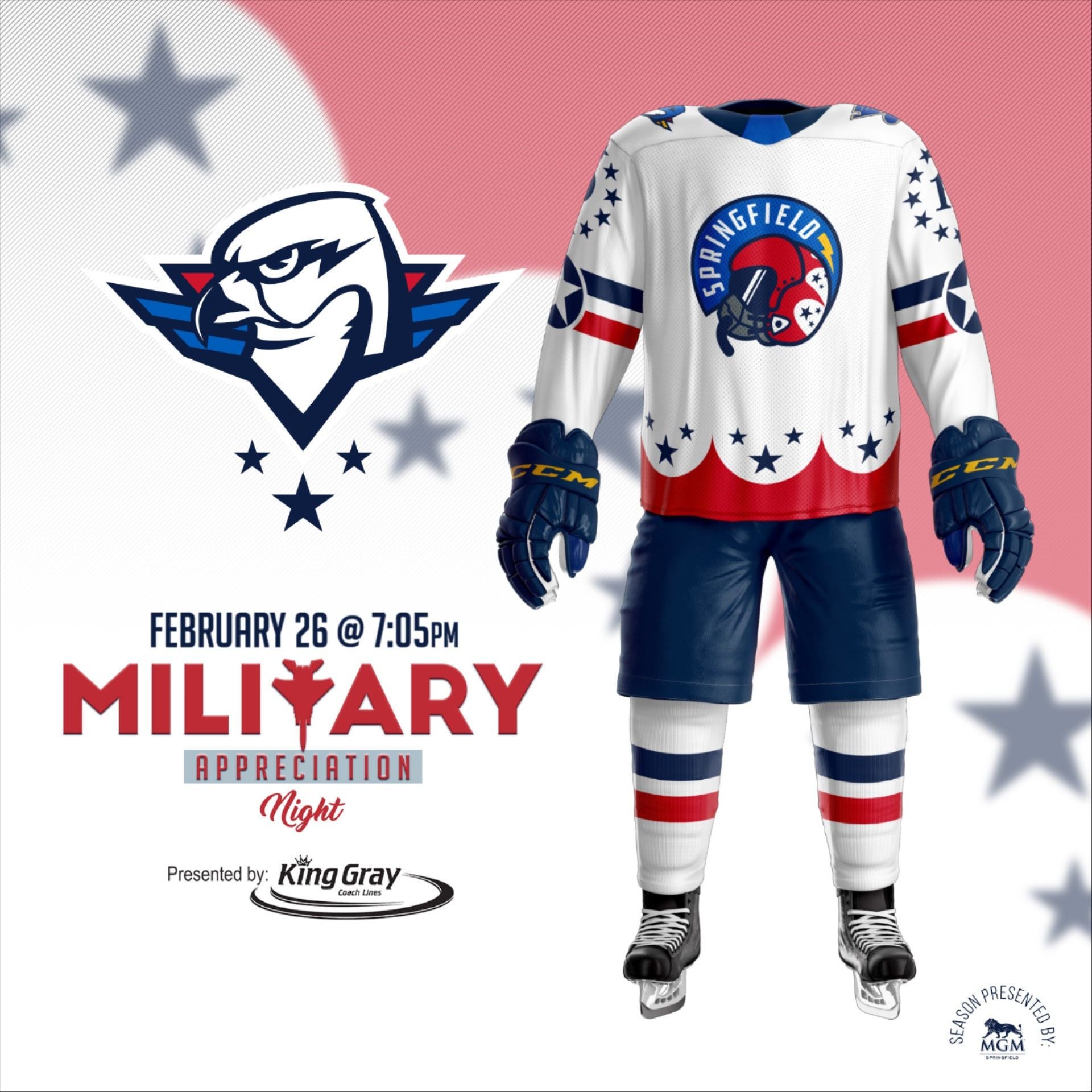 T-Birds Unveil Military Appreciation Night Specialty Jersey